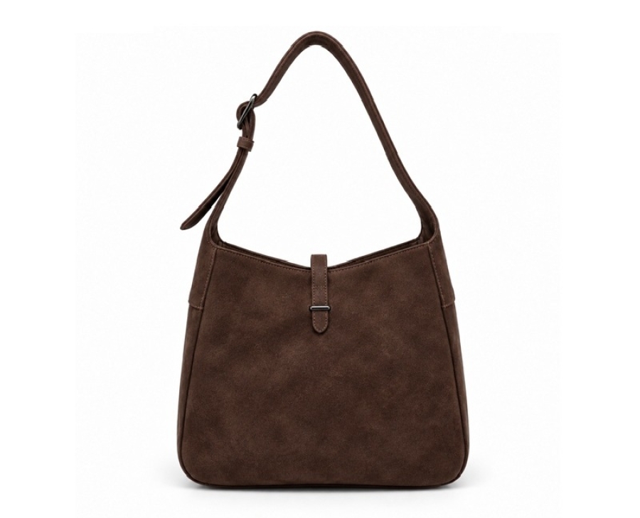 HELENA SHOPPER SUEDE BROWN